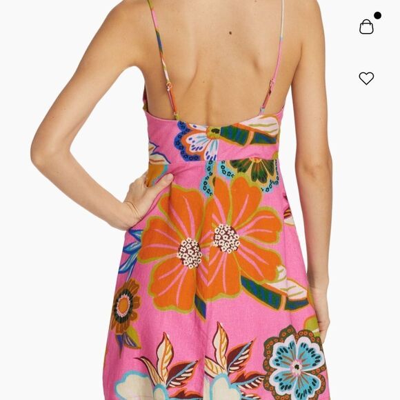 NWT Farm Rio Sleeveless Full Garden Minidress - Picture 4 of 10